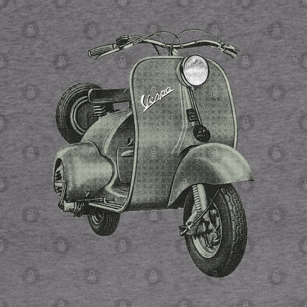 Vintage Vespa by StudioPM71